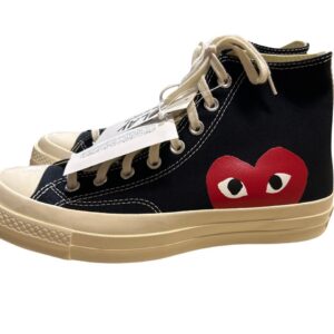 Scarpe Converse Play Comme des Garçons Alta Nera